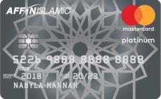 AFFIN ISLAMIC Platinum Mastercard