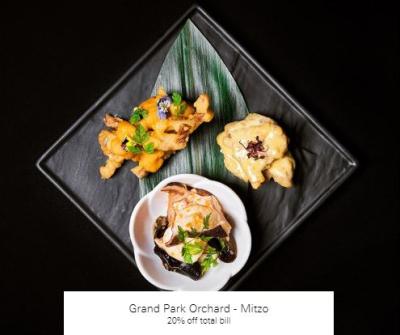 20% off total bill at Grand Park Orchard - Mitzo